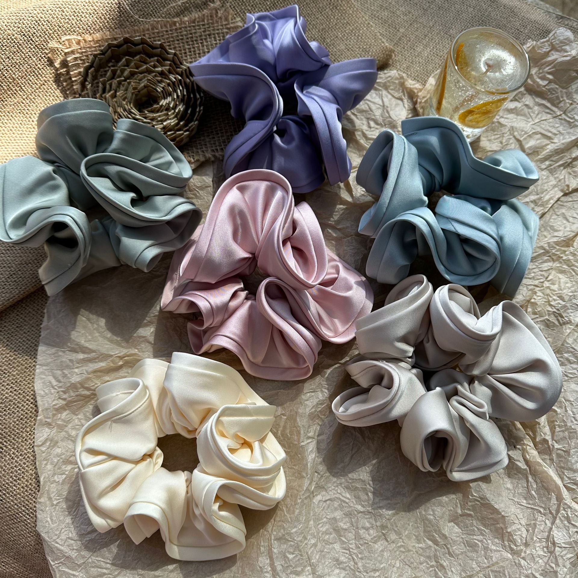 Cloud Satin Scrunchie for Nurses