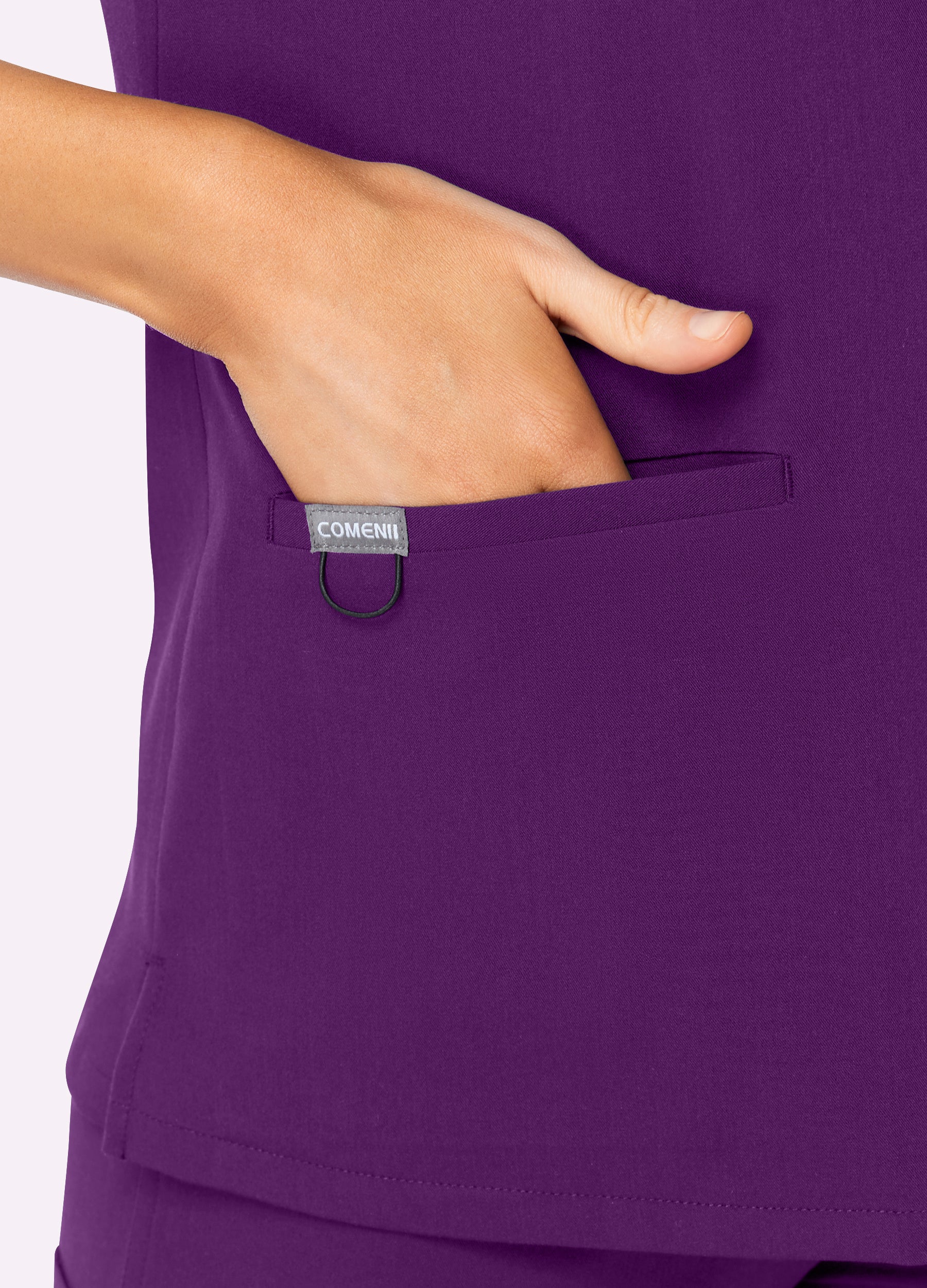 SoftTouch™ 3 Pockets Scrub Top