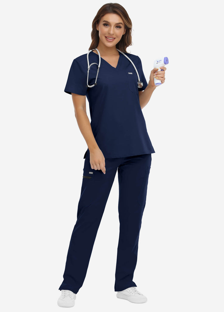 StyleFlex™ 9-Pocket Scrub Set